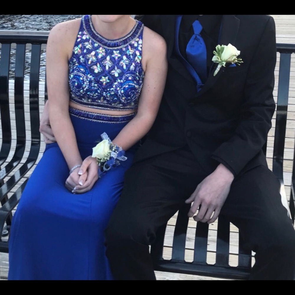 Sherri hill size 0 designer prom dress